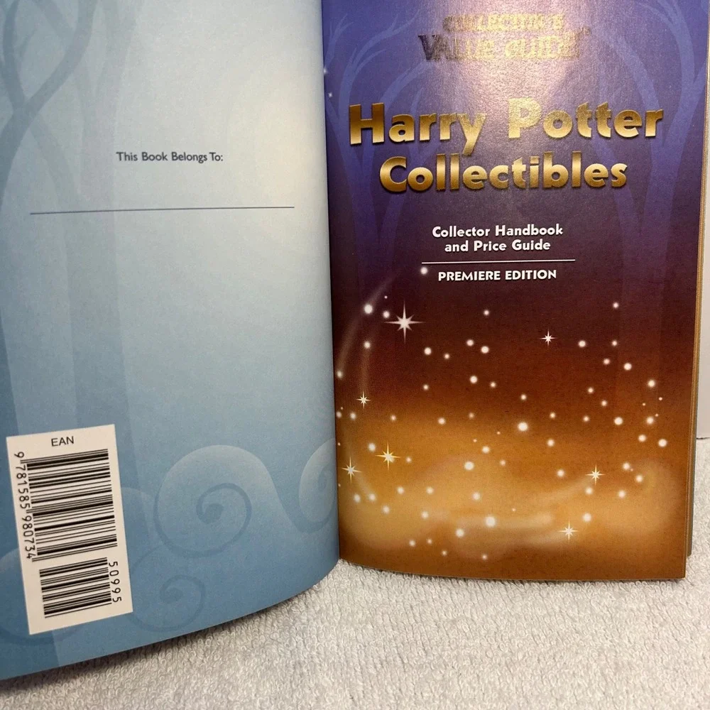 Harry Potter Collectibles Value Guide Premiere Edition CheckerBee 2000 Paperback